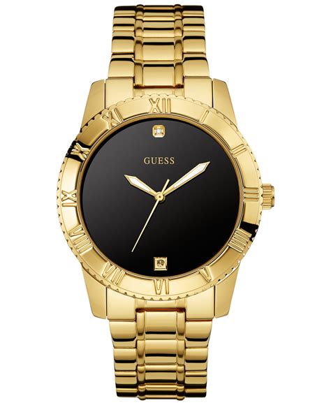 guess watch men's diamond.